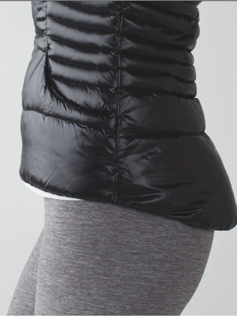 lululemon athletica Black Quilted Puffer Vest